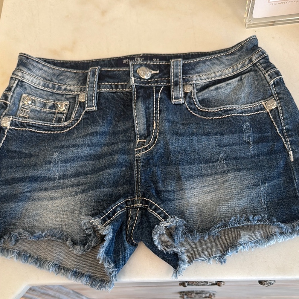 Miss Me Denim Shorts 26